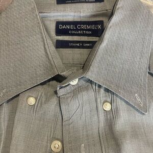Daniel Cremieux Classic Gray Dress Shirt